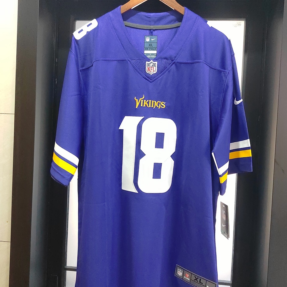 NFL Justin Jefferson #18  Minnesota Vikings Jersey